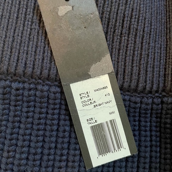 Marc Jacobs Blue Ribbed Sweater Pencil Skirt NEW M - Picture 5 of 11